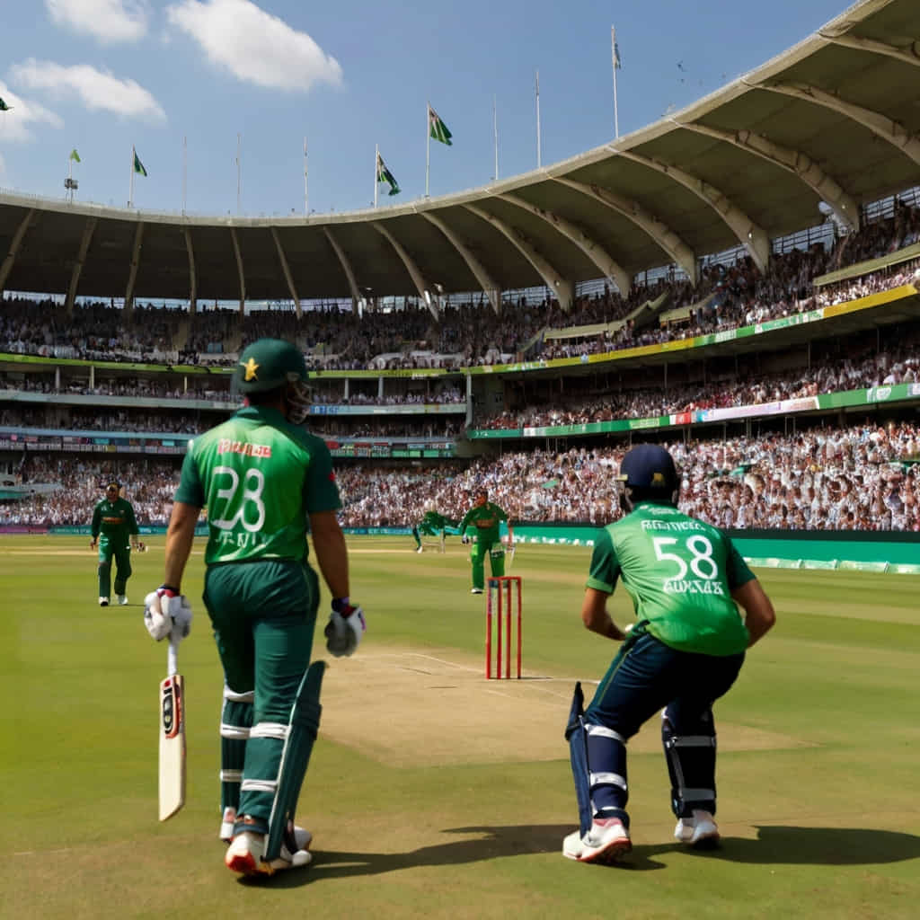 Pakistan vs England fourth T20 AI generate Image